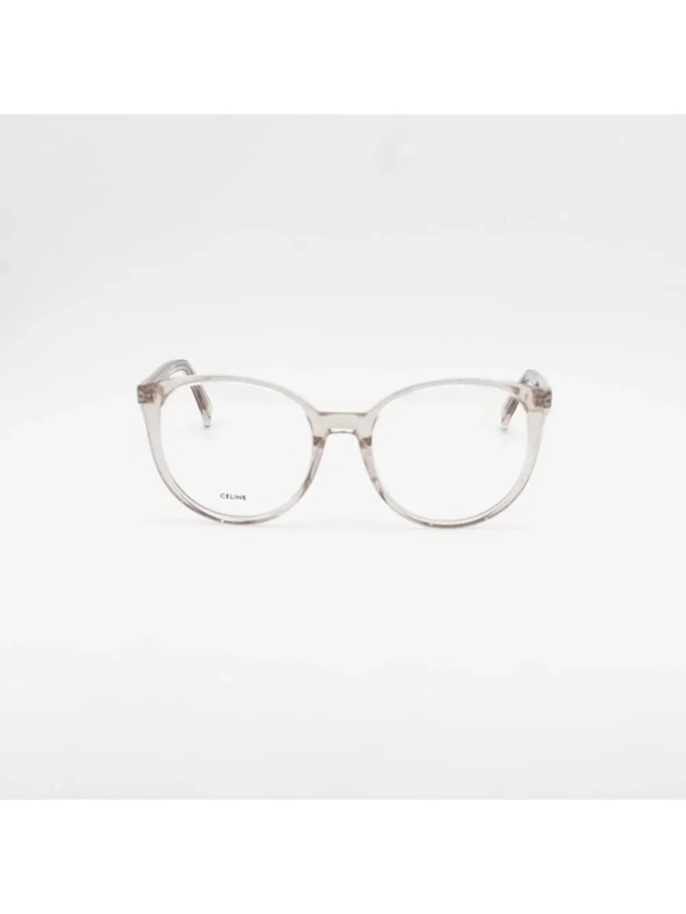 Celine CL50077I 073 Eyeglasses Transparent Rose 54mm Cat Eye Frame